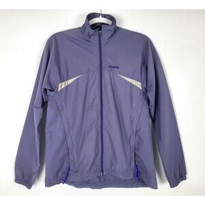 Patagonia Integral Jacket Womens Small Purple Full Zip Windbreaker Gorpcore
